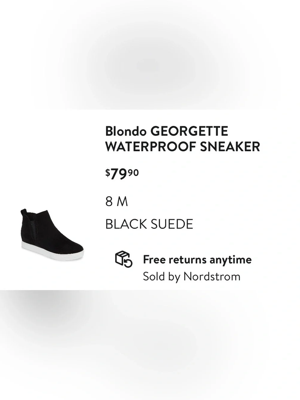 Blondo stylish black